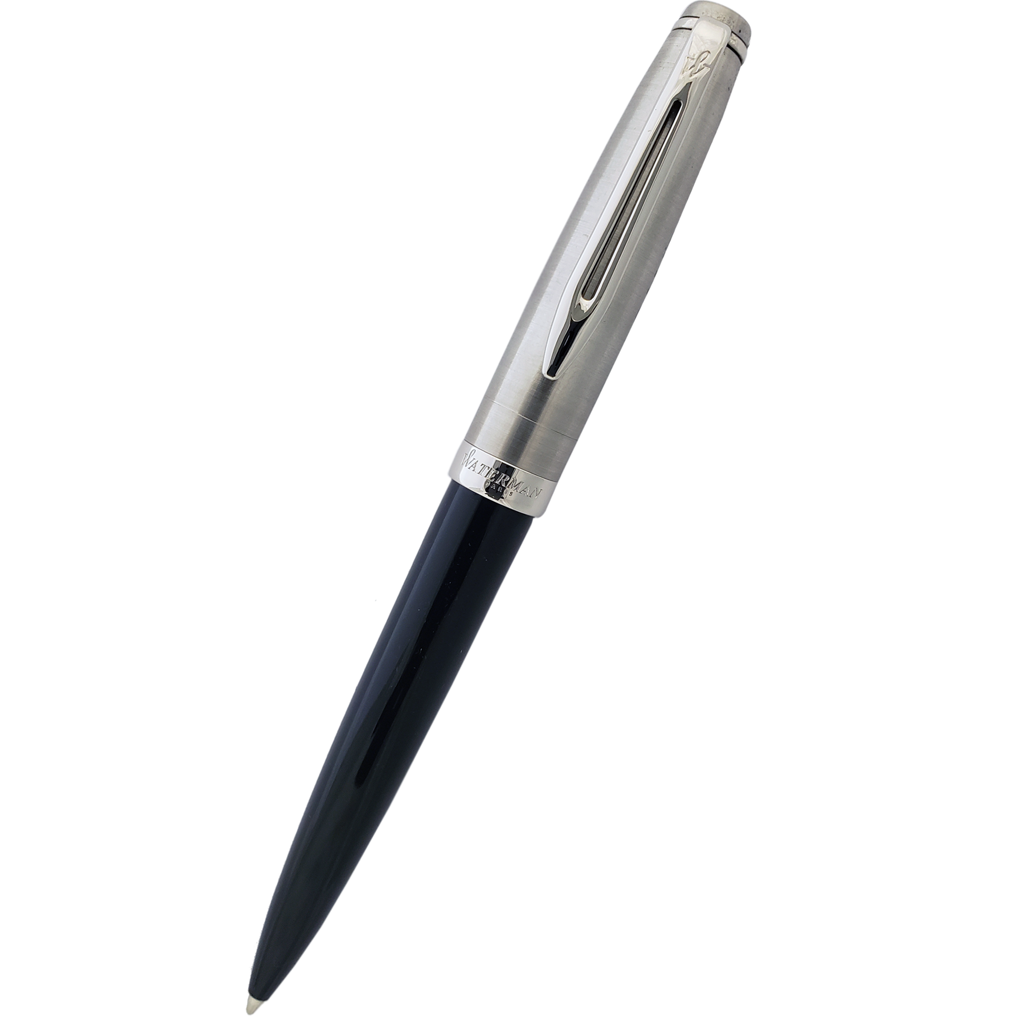 Waterman Emblème Ballpoint Pen - Modern Black-Pen Boutique Ltd