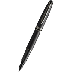 Waterman Expert3 Fountain Pen - Metallic Black - Ruthenium Trim (Special Edition)-Pen Boutique Ltd