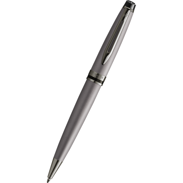 Waterman Expert3 Ballpoint Pen - Metallic Silver - Ruthenium Trim (Special Edition)-Pen Boutique Ltd