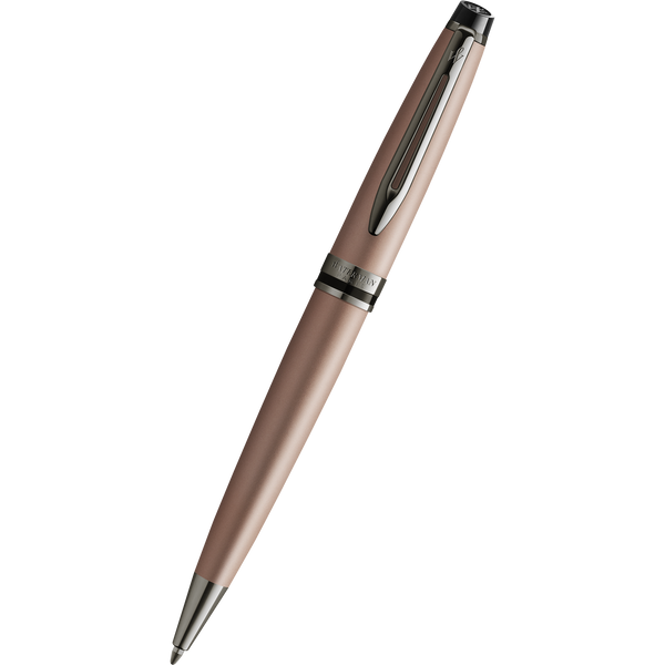 Waterman Expert3 Ballpoint Pen - Rose Gold - Ruthenium Trim (Special Edition)-Pen Boutique Ltd