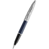 Waterman Carene L’Essence du Bleu Fountain Pen - Metal & Blue-Pen Boutique Ltd