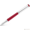 Waldmann Grandeur Rollerball Pen - Burgundy - Platinum Trim-Pen Boutique Ltd