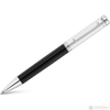 Waldmann Liberty Ballpoint Pen - Black - Platinum Trim-Pen Boutique Ltd
