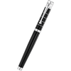 Waldmann Tango Rollerball Pen - Black - Ring Pattern-Pen Boutique Ltd