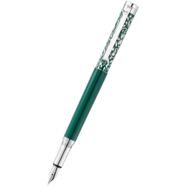 Waldmann Xetra Vienna Fountain Pen - Green (Special Edition)-Pen Boutique Ltd