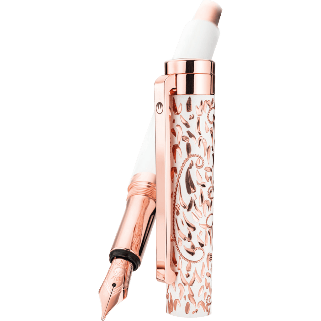 Waldmann Xetra Vienna Fountain Pen - Lady - Rose Gold Trim-Pen Boutique Ltd