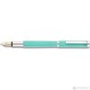 Waldmann Liberty Fountain Pen - Aquamarine - Platinum Trim-Pen Boutique Ltd