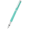 Waldmann Liberty Fountain Pen - Aquamarine - Platinum Trim-Pen Boutique Ltd