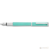 Waldmann Liberty Fountain Pen - Aquamarine - Platinum Trim-Pen Boutique Ltd