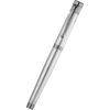 Waldmann Tango Fountain Pen - Fine Square Pattern - Ruthenium Plated-Pen Boutique Ltd