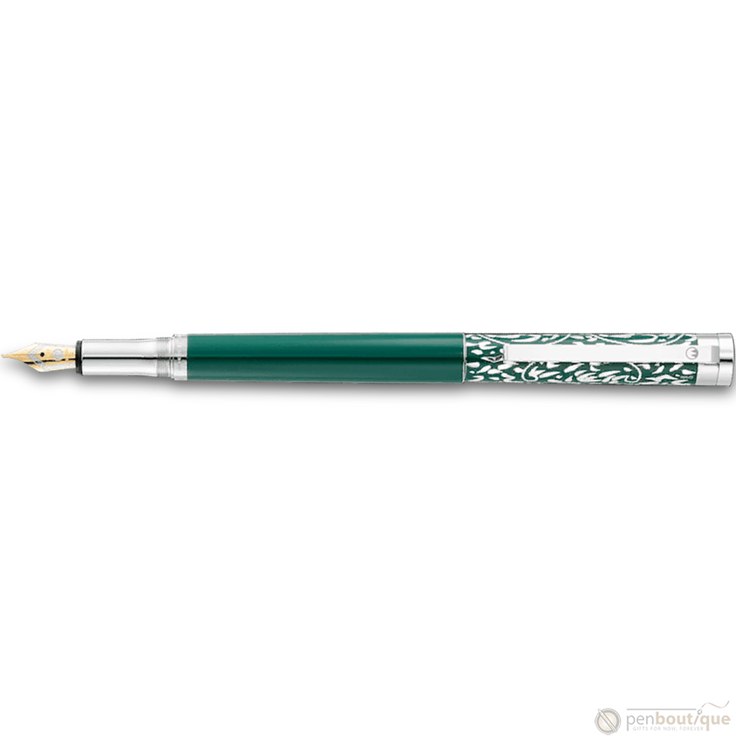 Waldmann Xetra Vienna Fountain Pen - Green (Special Edition)-Pen Boutique Ltd