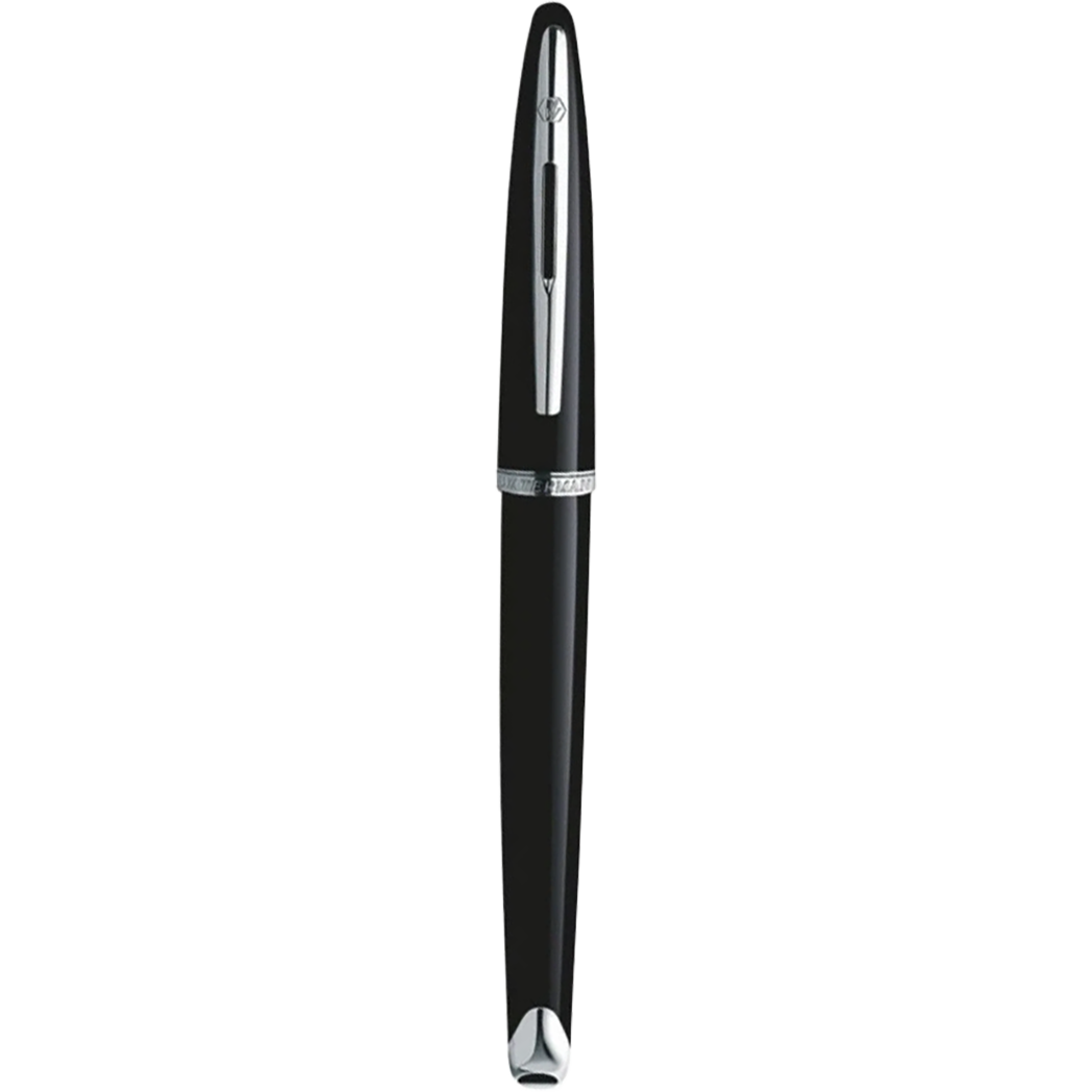 Waterman Carene Black Sea Silver Trim Fountain Pen - Medium-Pen Boutique Ltd