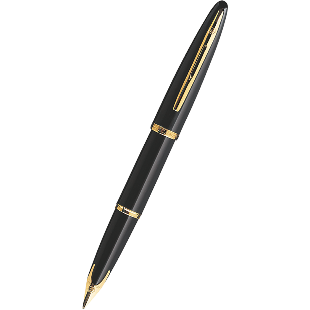 Waterman Carene Black Sea with Gold Trim Fountain Pen-Pen Boutique Ltd
