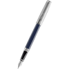 Waterman Exception L’Essence du Bleu Fountain Pen - Metal & Blue-Pen Boutique Ltd