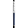 Waterman Expert L’Essence du Bleu Fountain Pen - Metal & Blue-Pen Boutique Ltd