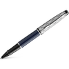 Waterman Expert L’Essence du Bleu Rollerball Pen - Metal & Blue-Pen Boutique Ltd