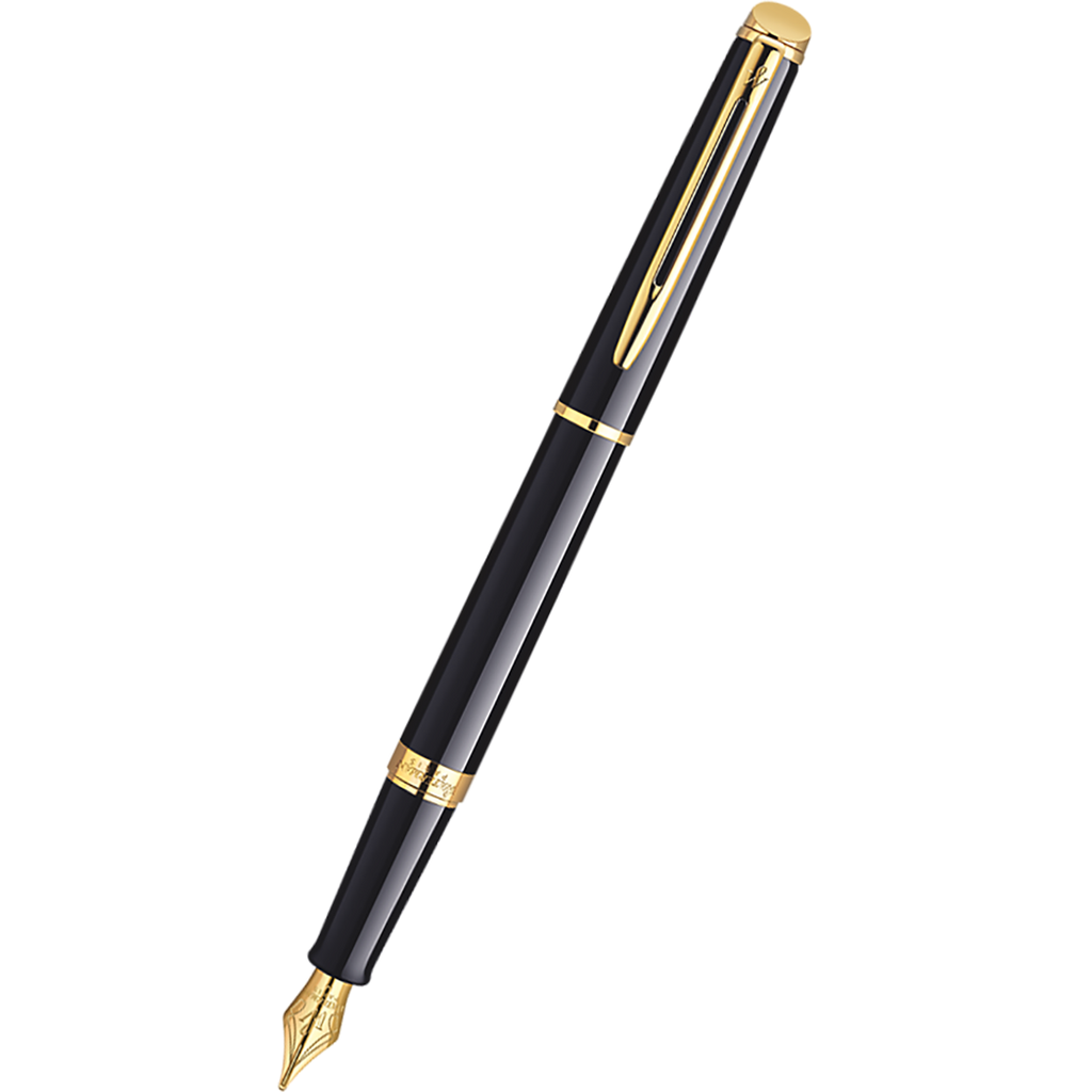 Waterman Hemisphere Black GT Fountain Pen-Pen Boutique Ltd