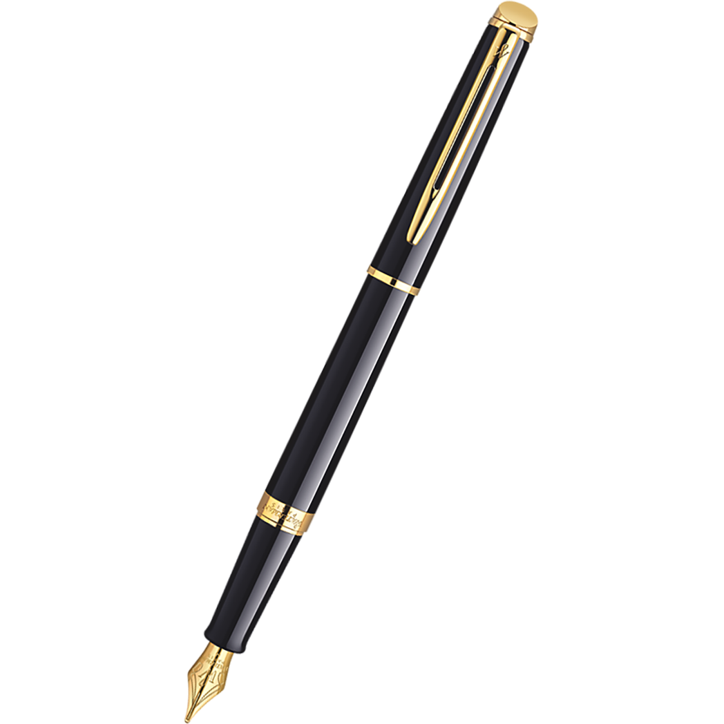 Waterman Hemisphere Black GT Fountain Pen-Pen Boutique Ltd