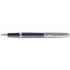 Waterman Hemisphere L’Essence du Bleu Fountain Pen - Metal & Blue-Pen Boutique Ltd