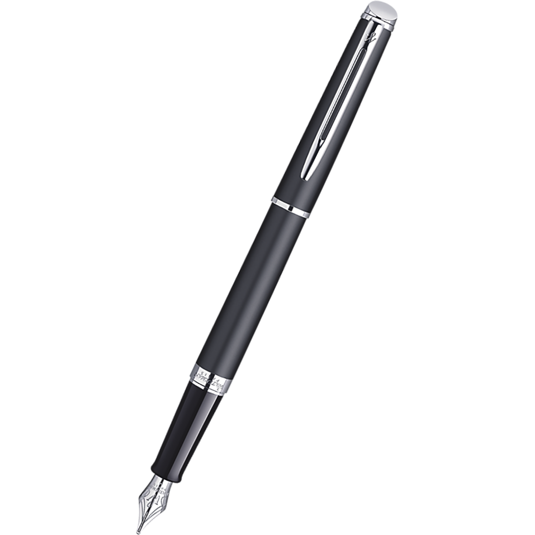 Waterman Hemisphere Matte Black CT Fountain Pen-Pen Boutique Ltd