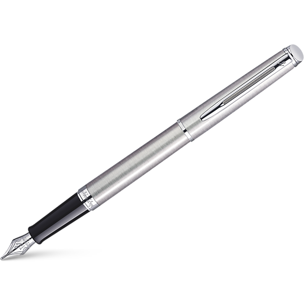 Waterman Hemisphere Stainless Steel CT Fountain Pen-Pen Boutique Ltd