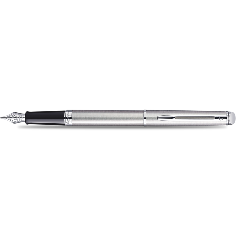Waterman Hemisphere Stainless Steel CT Fountain Pen Fine Pen