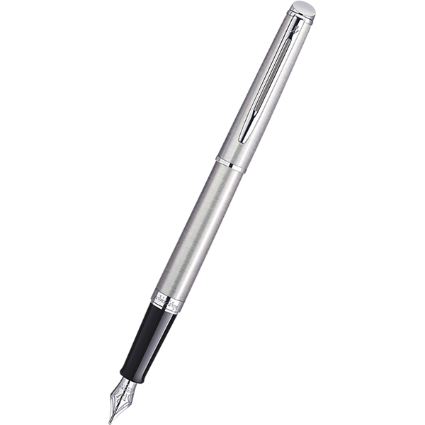 Waterman Hemisphere Stainless Steel CT Fountain Pen-Pen Boutique Ltd