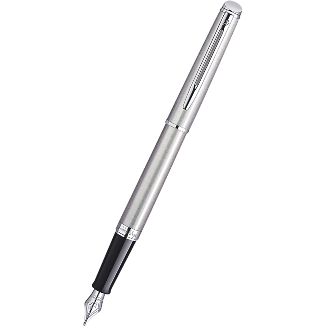 Waterman Hemisphere Stainless Steel CT Fountain Pen-Pen Boutique Ltd