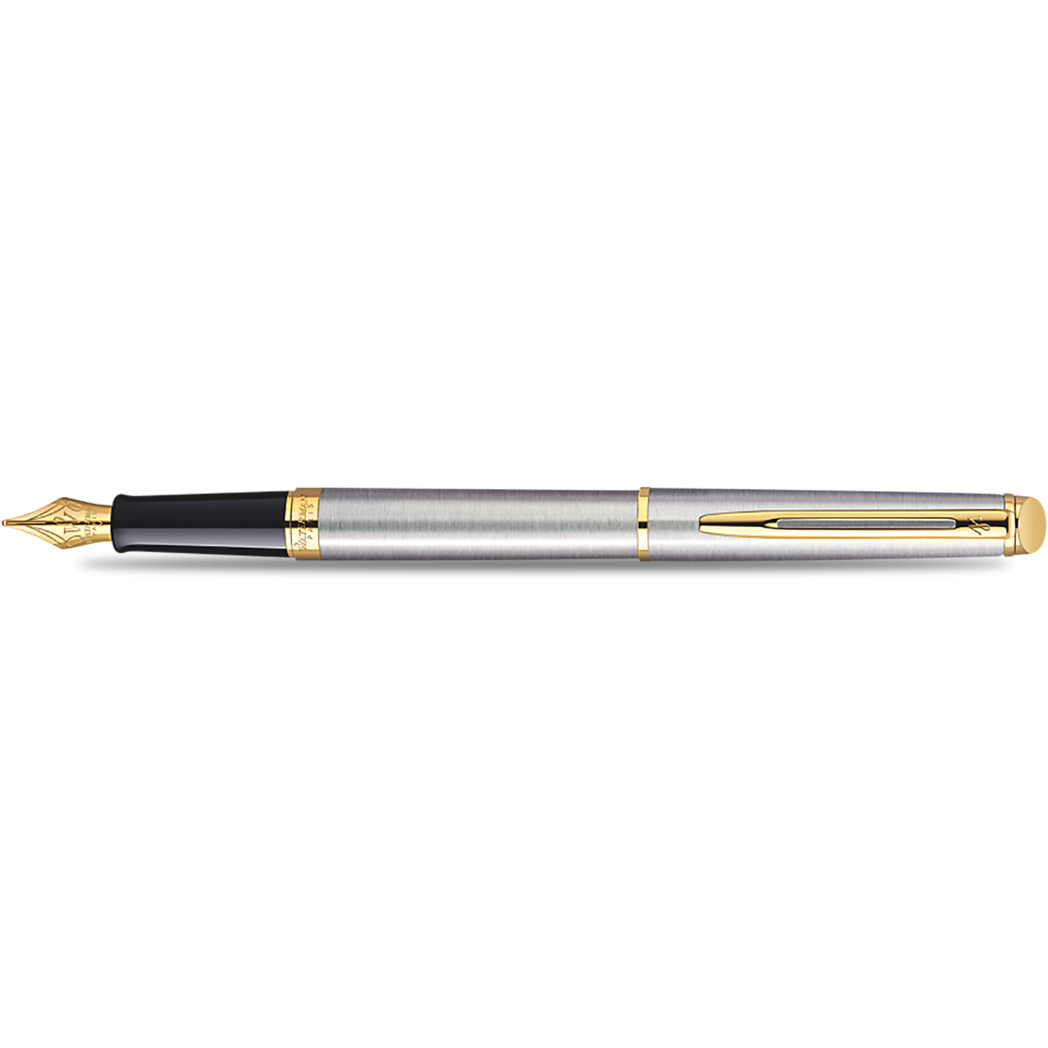 Waterman Hemisphere Stainless Steel GT Fountain Pen-Pen Boutique Ltd