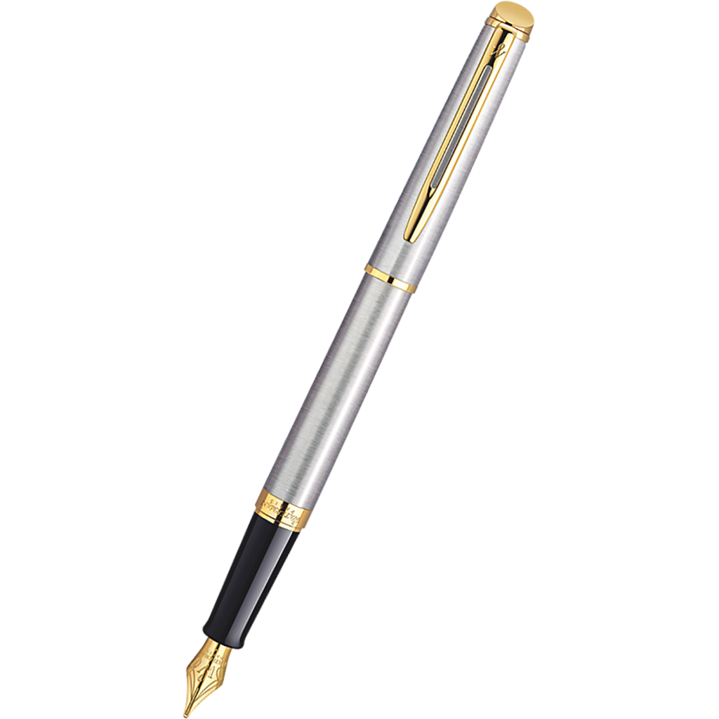 Waterman Hemisphere Stainless Steel GT Fountain Pen-Pen Boutique Ltd
