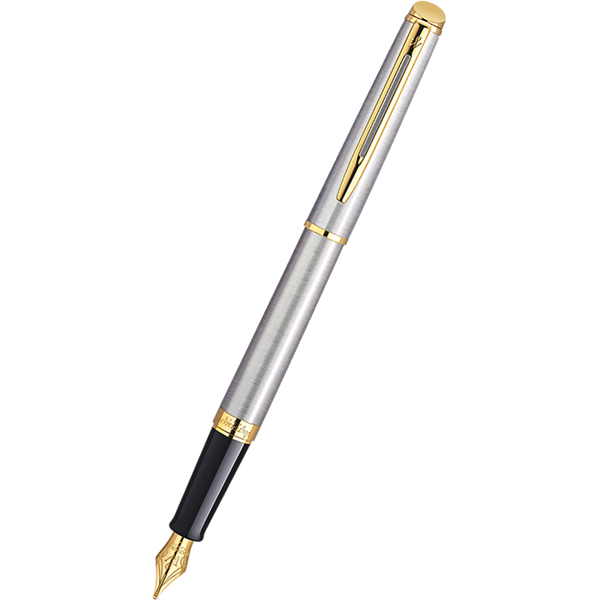 Waterman Hemisphere Stainless Steel GT Fountain Pen-Pen Boutique Ltd