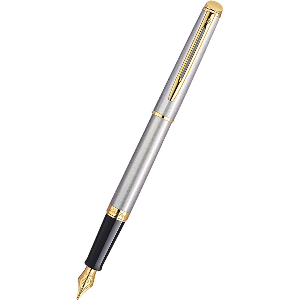 Waterman Hemisphere Stainless Steel GT Fountain Pen-Pen Boutique Ltd