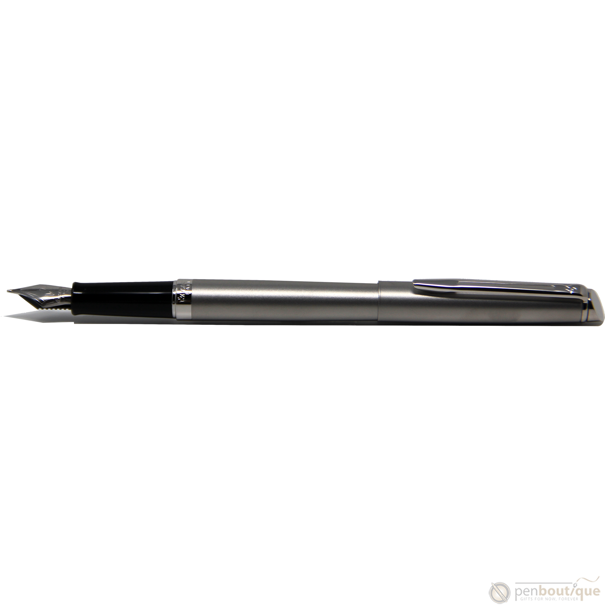 Waterman Hemisphere21 Fountain Pen - Matte - Chrome Trim-Pen Boutique Ltd