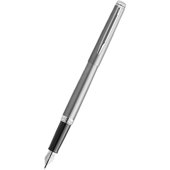 Waterman Hemisphere21 Fountain Pen - Matte - Chrome Trim-Pen Boutique Ltd