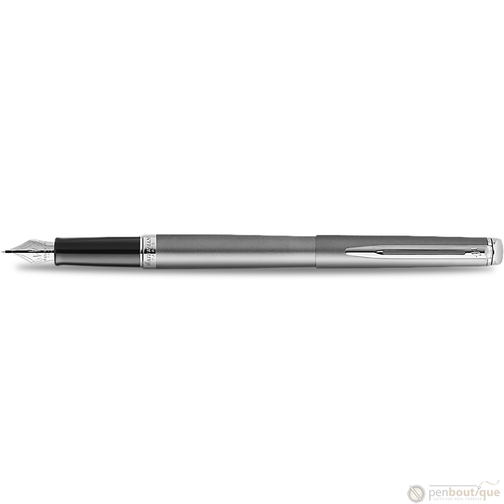 Waterman Hemisphere21 Fountain Pen - Matte - Chrome Trim-Pen Boutique Ltd