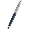Waterman Carene L’Essence du Bleu Fountain Pen - Metal & Blue-Pen Boutique Ltd