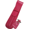 Yak Leather Single Case with Flap - Dragonfruit-Pen Boutique Ltd