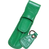 Yak Leather Single Case with Flap - Lime-Pen Boutique Ltd