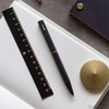 YStudio Brassing Portable Ballpoint Pen - Black-Pen Boutique Ltd