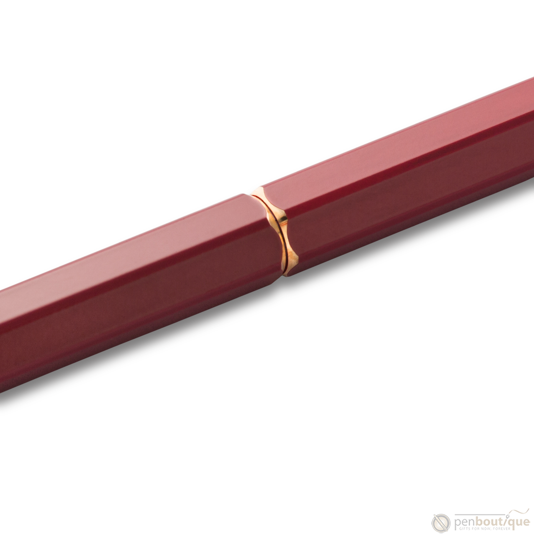 YStudio Brassing Portable Ballpoint Pen - Red-Pen Boutique Ltd
