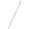 YStudio Brassing Portable Ballpoint Pen - White-Pen Boutique Ltd