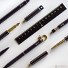 YStudio Brassing Portable Fountain Pen - Black-Pen Boutique Ltd