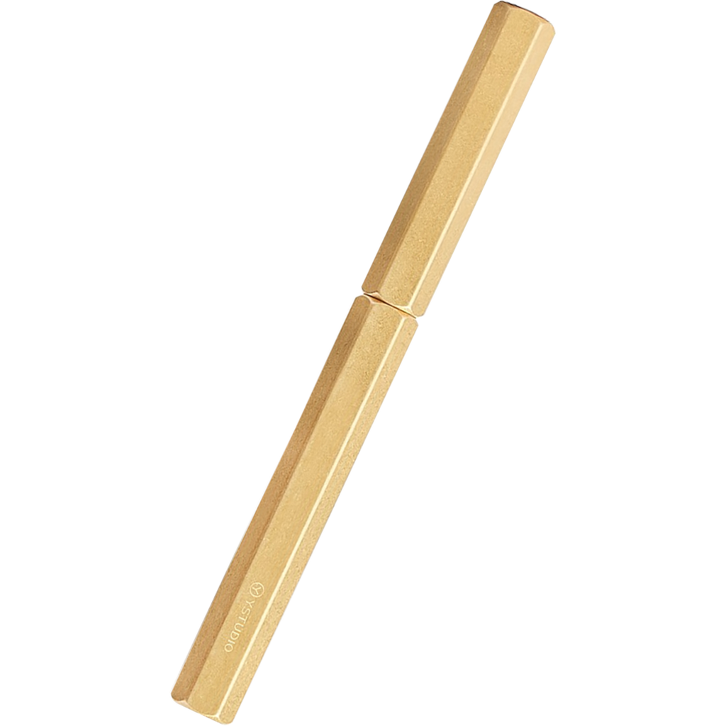 YStudio Classic Fountain Pen - Brass-Pen Boutique Ltd