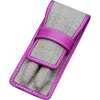Pen Boutique Yak Leather 2 Pen Jute Cover - Pink-Pen Boutique Ltd