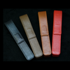 Pen Boutique Yak Leather Single Pen Box - Tan - Magnetic closure-Pen Boutique Ltd