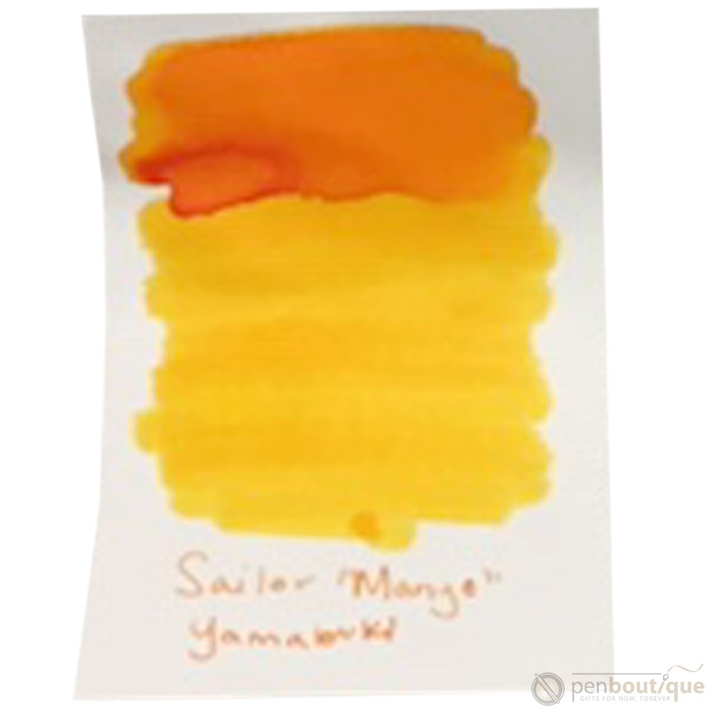 Sailor Manyo Ink Bottle - Yamabuki - 50ml-Pen Boutique Ltd