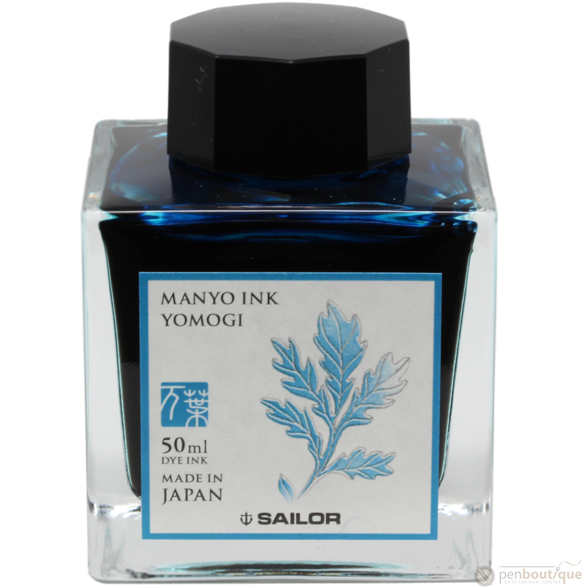Sailor Manyo Ink Bottle - Yomogi - 50ml-Pen Boutique Ltd