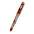 David Oscarson Carl Linnaeus Rollerball Pen - Ruby Red with Multi-Colored Hard Enamel and Gold Vermeil-Pen Boutique Ltd