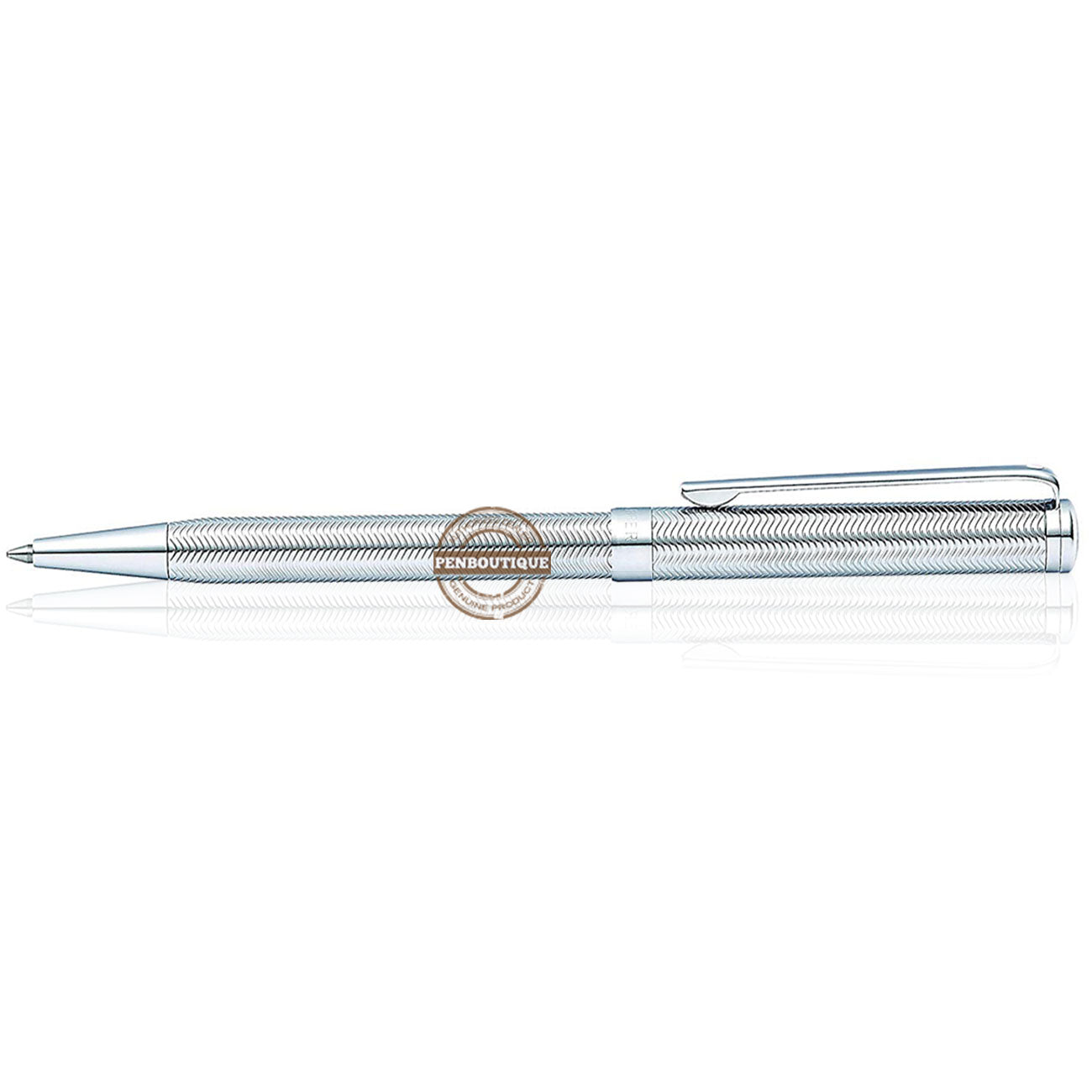 Sheaffer Intensity Ballpoint Pen - Engraved Chrome-Pen Boutique Ltd