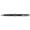 Diplomat Traveller Fountain Pen - Black Lacquer-Pen Boutique Ltd